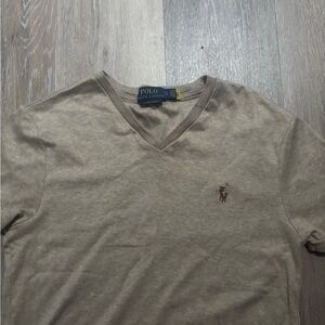 Ralph Lauren Blue Label Tan Short Sleeve Tee